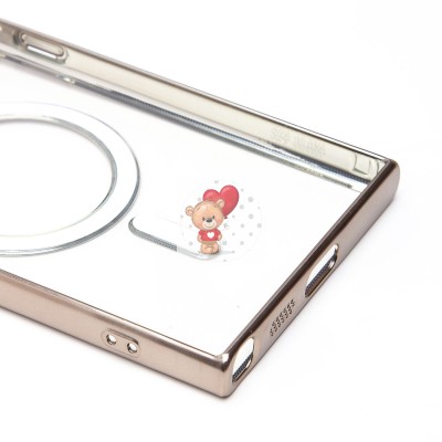 Чехол-накладка для Samsung Galaxy S24 Ultra (титановый) - SM027 SafeMag Чехол-накладка для Samsung Galaxy S24 Ultra (титановый) - SM027 SafeMag