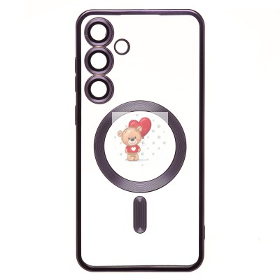 Чехол-накладка для Samsung Galaxy S24 (темно-фиолетовый) - SM027 SafeMag Чехол-накладка для Samsung Galaxy S24 (темно-фиолетовый) - SM027 SafeMag