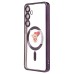Чехол-накладка для Samsung Galaxy S24+ (темно-фиолетовый) - SM027 SafeMag