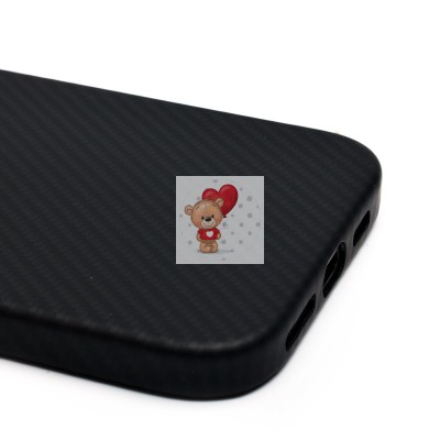 Чехол-накладка для Apple iPhone 16 Pro (черный) - SM028 SafeMag Carbon