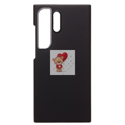 Чехол-накладка для Samsung Galaxy S24 Ultra (черный) - SM028 SafeMag Carbon