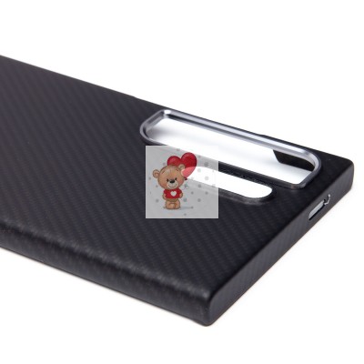 Чехол-накладка для Samsung Galaxy S24 Ultra (черный) - SM028 SafeMag Carbon