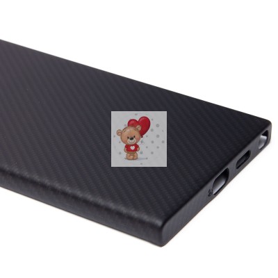 Чехол-накладка для Samsung Galaxy S24 Ultra (черный) - SM028 SafeMag Carbon