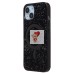Чехол-накладка для Apple iPhone 13 россыпь кристаллов (титановый черный) - SM029 POSH SHINE SafeMag