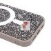 Чехол-накладка для Apple iPhone 13 россыпь кристаллов (титановый серый) - SM029 POSH SHINE SafeMag