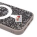Чехол-накладка для Apple iPhone 15 россыпь кристаллов (титановый серый) - SM029 POSH SHINE SafeMag Чехол-накладка для Apple iPhone 15 россыпь кристаллов (титановый серый) - SM029 POSH SHINE SafeMag