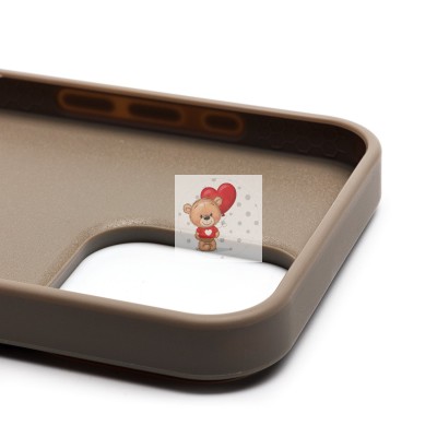 Чехол-накладка для Apple iPhone 16 Pro Max россыпь кристаллов (титановый серый) - SM029 POSH SHINE SafeMag