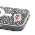 Чехол-накладка для Apple iPhone 16 Pro Max россыпь кристаллов (титановый белый) - SM029 POSH SHINE SafeMag