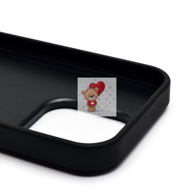 Чехол-накладка для Apple iPhone 16 Pro россыпь кристаллов (титановый черный) - SM029 POSH SHINE SafeMag