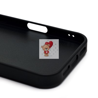 Чехол-накладка для Apple iPhone 16 Pro россыпь кристаллов (титановый черный) - SM029 POSH SHINE SafeMag