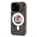 Чехол-накладка для Apple iPhone 16 Pro россыпь кристаллов (титановый серый) - SM029 POSH SHINE SafeMag