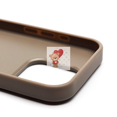 Чехол-накладка для Apple iPhone 16 Pro россыпь кристаллов (титановый серый) - SM029 POSH SHINE SafeMag