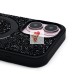 Чехол-накладка для Apple iPhone 16 россыпь кристаллов (титановый черный) - SM029 POSH SHINE SafeMag Чехол-накладка для Apple iPhone 16 россыпь кристаллов (титановый черный) - SM029 POSH SHINE SafeMag