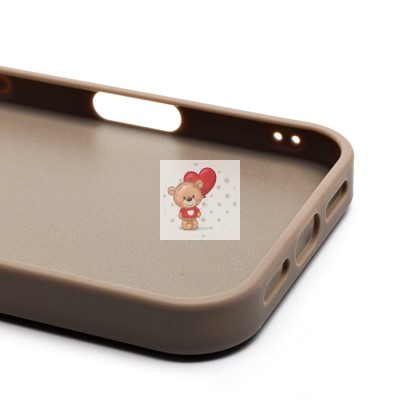 Чехол-накладка для Apple iPhone 16 россыпь кристаллов (титановый серый) - SM029 POSH SHINE SafeMag