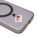 Чехол-накладка для Apple iPhone 14 (черный/матовый прозрачный) - SM038 SafeMag Чехол-накладка для Apple iPhone 14 (черный/матовый прозрачный) - SM038 SafeMag