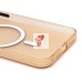 Чехол-накладка для Apple iPhone 15 Pro Max (золотой/матовый прозрачный) - SM038 SafeMag Чехол-накладка для Apple iPhone 15 Pro Max (золотой/матовый прозрачный) - SM038 SafeMag