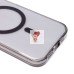 Чехол-накладка для Apple iPhone 13 (черный/прозрачный) - SM039 SafeMag
