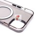 Чехол-накладка для Apple iPhone 13 (черный/прозрачный) - SM039 SafeMag