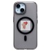 Чехол-накладка для Apple iPhone 15 (черный/прозрачный) - SM039 SafeMag