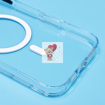 Чехол-накладка для Apple iPhone 16 Pro Max (прозрачный) - SM039 SafeMag