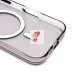 Чехол-накладка для Apple iPhone 16 Pro (черный/прозрачный) - SM039 SafeMag