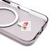 Чехол-накладка для Apple iPhone 16 (черный/прозрачный) - SM039 SafeMag