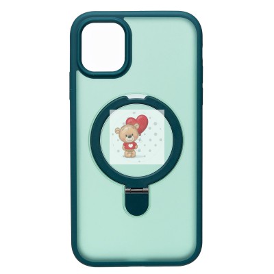 Чехол-накладка для Apple iPhone 11 (темно-зеленый) - SM088 SafeMag Чехол-накладка для Apple iPhone 11 (темно-зеленый) - SM088 SafeMag