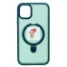 Чехол-накладка для Apple iPhone 11 (темно-зеленый) - SM088 SafeMag