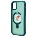 Чехол-накладка для Apple iPhone 11 (темно-зеленый) - SM088 SafeMag