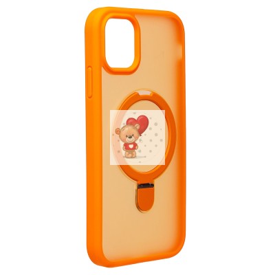 Чехол-накладка для Apple iPhone 11 (оранжевый) - SM088 SafeMag