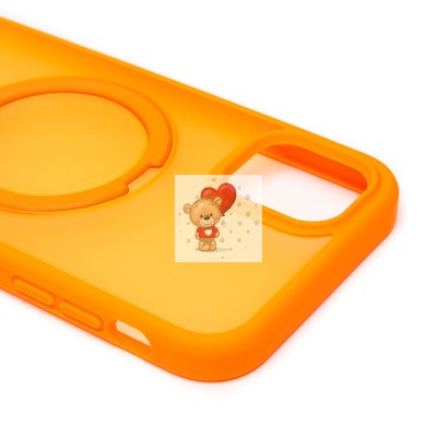 Чехол-накладка для Apple iPhone 11 (оранжевый) - SM088 SafeMag