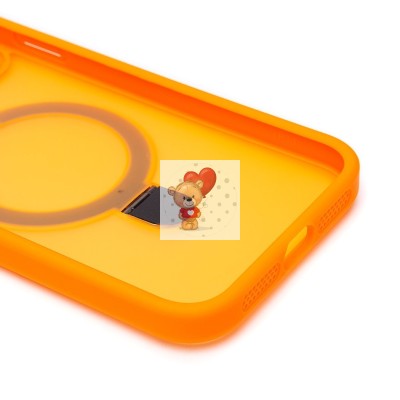 Чехол-накладка для Apple iPhone 11 (оранжевый) - SM088 SafeMag