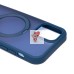 Чехол-накладка для Apple iPhone 12 (темно-синий) - SM088 SafeMag