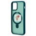 Чехол-накладка для Apple iPhone 12 Pro (темно-зеленый) - SM088 SafeMag