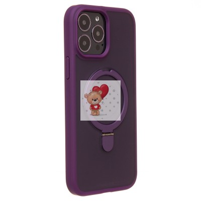 Чехол-накладка для Apple iPhone 13 Pro Max (фиолетовый) - SM088 SafeMag