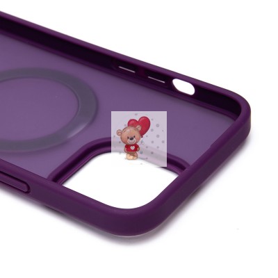 Чехол-накладка для Apple iPhone 13 Pro Max (фиолетовый) - SM088 SafeMag