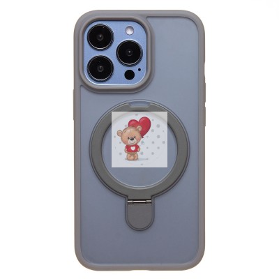 Чехол-накладка для Apple iPhone 13 Pro (серый) - SM088 SafeMag Чехол-накладка для Apple iPhone 13 Pro (серый) - SM088 SafeMag