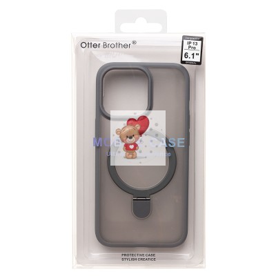 Чехол-накладка для Apple iPhone 13 Pro (серый) - SM088 SafeMag Чехол-накладка для Apple iPhone 13 Pro (серый) - SM088 SafeMag