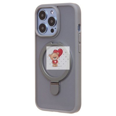 Чехол-накладка для Apple iPhone 13 Pro (серый) - SM088 SafeMag Чехол-накладка для Apple iPhone 13 Pro (серый) - SM088 SafeMag