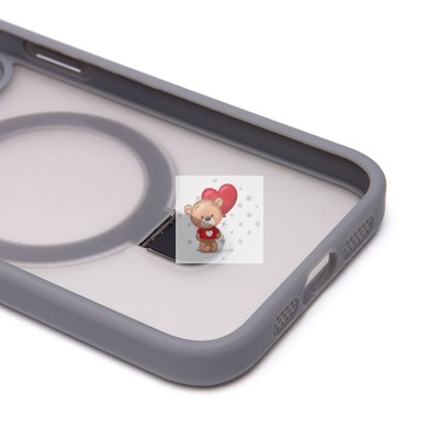 Чехол-накладка для Apple iPhone 13 Pro (серый) - SM088 SafeMag Чехол-накладка для Apple iPhone 13 Pro (серый) - SM088 SafeMag