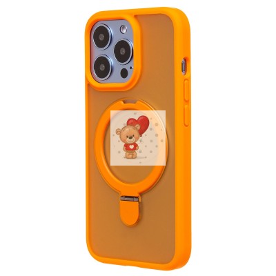 Чехол-накладка для Apple iPhone 13 Pro (оранжевый) - SM088 SafeMag