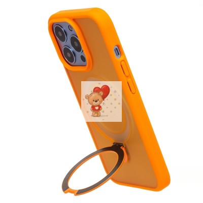 Чехол-накладка для Apple iPhone 13 Pro (оранжевый) - SM088 SafeMag