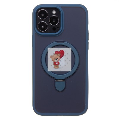 Чехол-накладка для Apple iPhone 14 Pro Max (темно-синий) - SM088 SafeMag Чехол-накладка для Apple iPhone 14 Pro Max (темно-синий) - SM088 SafeMag