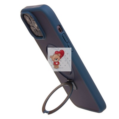 Чехол-накладка для Apple iPhone 14 Pro Max (темно-синий) - SM088 SafeMag Чехол-накладка для Apple iPhone 14 Pro Max (темно-синий) - SM088 SafeMag