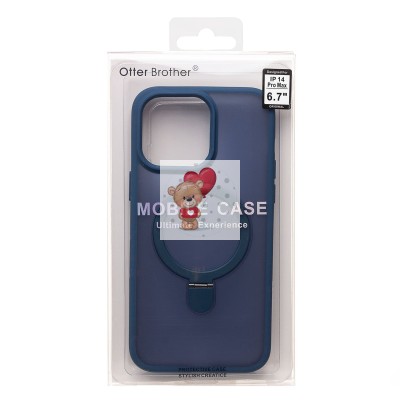 Чехол-накладка для Apple iPhone 14 Pro Max (темно-синий) - SM088 SafeMag Чехол-накладка для Apple iPhone 14 Pro Max (темно-синий) - SM088 SafeMag