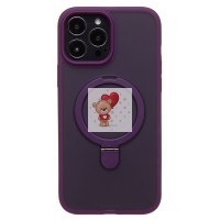 Чехол-накладка для Apple iPhone 14 Pro Max (фиолетовый) - SM088 SafeMag