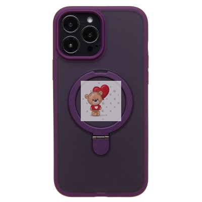 Чехол-накладка для Apple iPhone 14 Pro Max (фиолетовый) - SM088 SafeMag