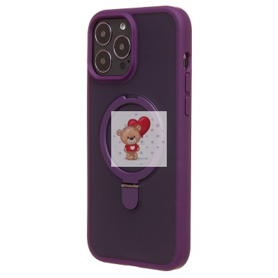 Чехол-накладка для Apple iPhone 14 Pro Max (фиолетовый) - SM088 SafeMag