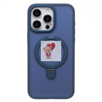 Чехол-накладка для Apple iPhone 15 Pro Max (темно-синий) - SM088 SafeMag Чехол-накладка для Apple iPhone 15 Pro Max (темно-синий) - SM088 SafeMag