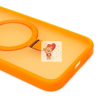 Чехол-накладка для Apple iPhone 15 Pro Max (оранжевый) - SM088 SafeMag